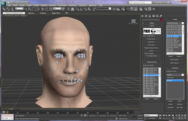 FaceFX® Plugin for Autodesk® 3ds Max® In Action